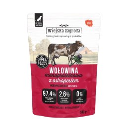 Wiejska zagroda Wiejska Zagroda Wołowina monobiałkowa karma mokra dla psa 500g