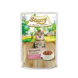 Agras Pet Foods STUZZY Chunks z szynką adult cat 85g