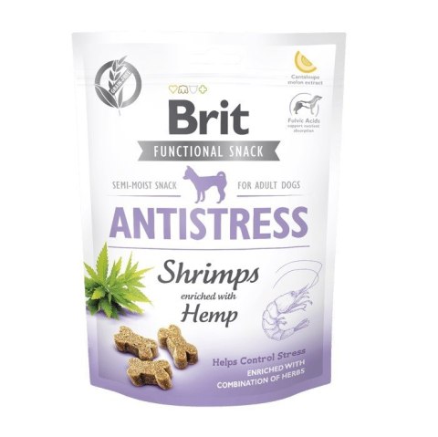Brit BR.CARE DOG FUNCTIONAL SNACK SHRIMP ANTISTRESS150g