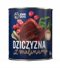 JOHN DOG JOHN DOG Berry Adult Dziczyzna z malinami - mokra karma dla psa - 800 g