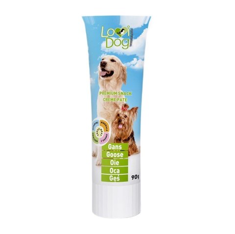 JOHN DOG Lovi Dog tubka ALL LIFE STAGES GĘŚ 90 g- przysmak