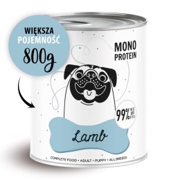 PAKA ZWIERZAKA Paka Zwierzaka Pepe Lamb 99% jagnięcina 800g