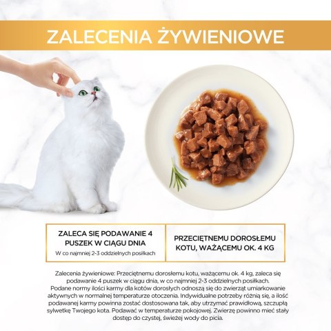 PURINA NESTLE PURINA GOURMET GOLD Kawałki w sosie 96x85g