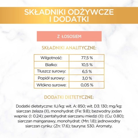 PURINA NESTLE PURINA GOURMET GOLD Mus z łososiem 85g