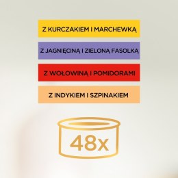 PURINA NESTLE PURINA GOURMET GOLD Savoury Cake Mix Smaków 48x85g