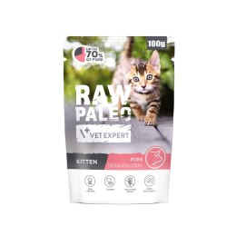 VetExpert VetExpert Raw Paleo Kitten Cat Pork 100g