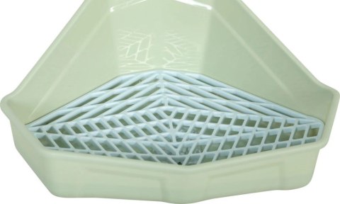 ZOLUX ZOLUX Toaleta narożna dla królika i kawii COSY zielona